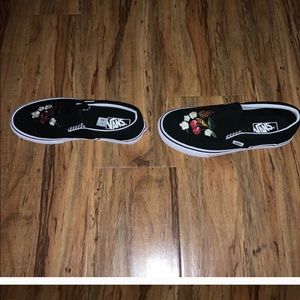 black butterfly vans